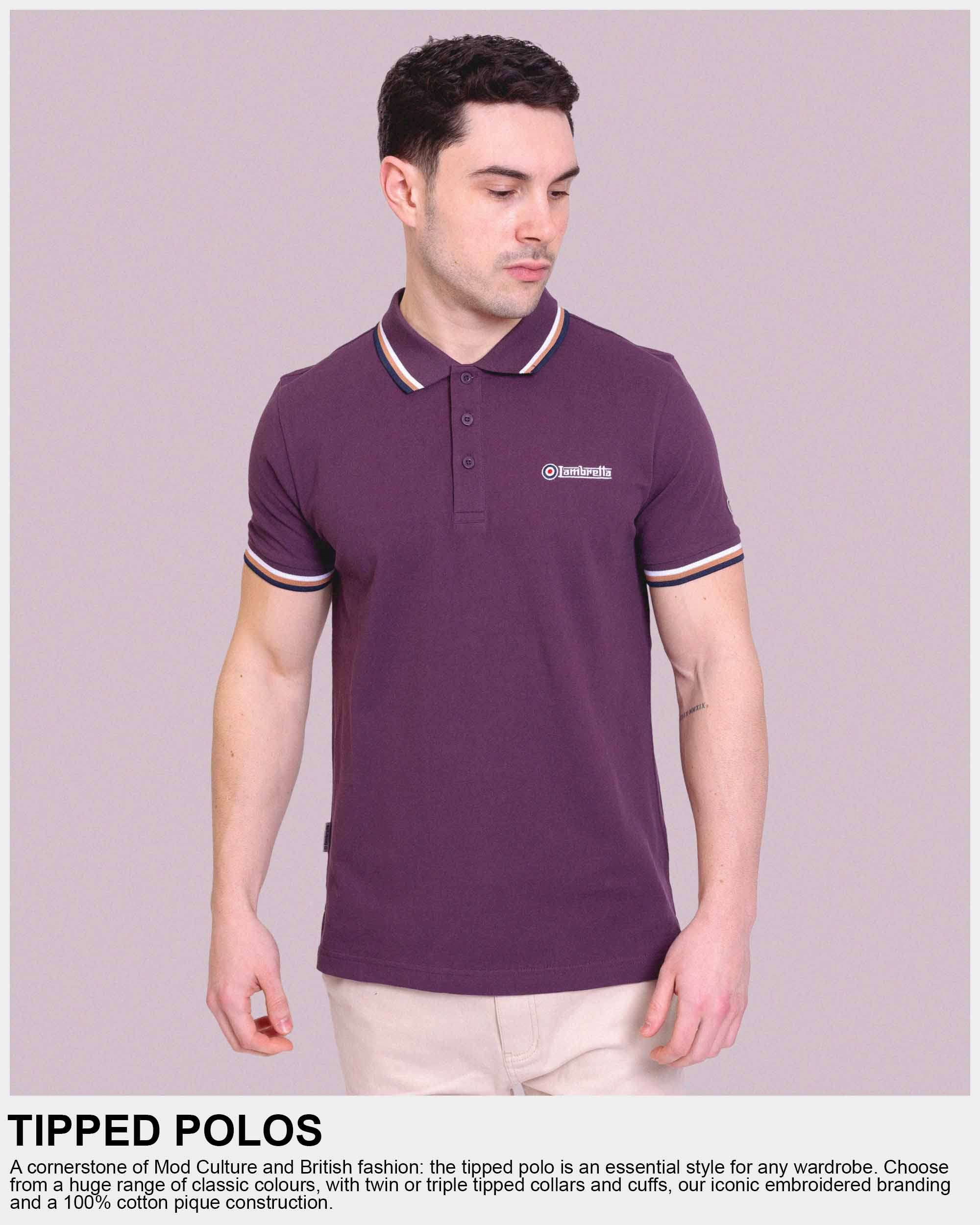 TIPPED POLOS SS24