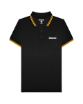 Twin Tipped Polo Black/Gold