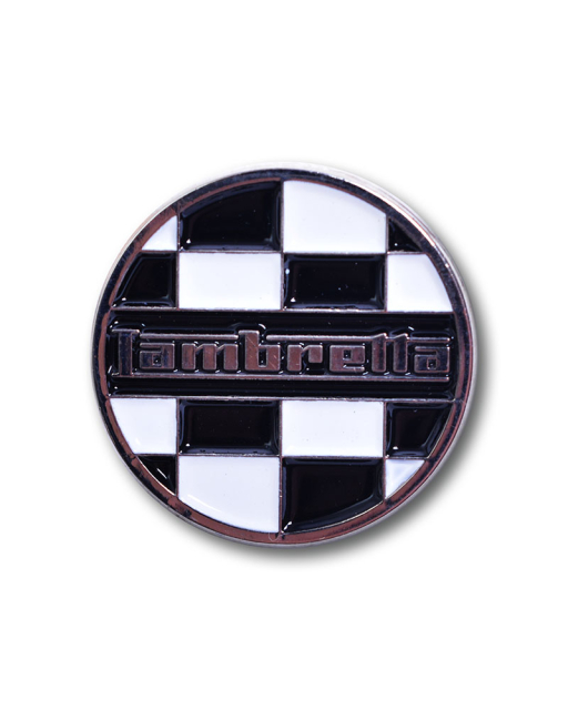 Checker Pin Badge