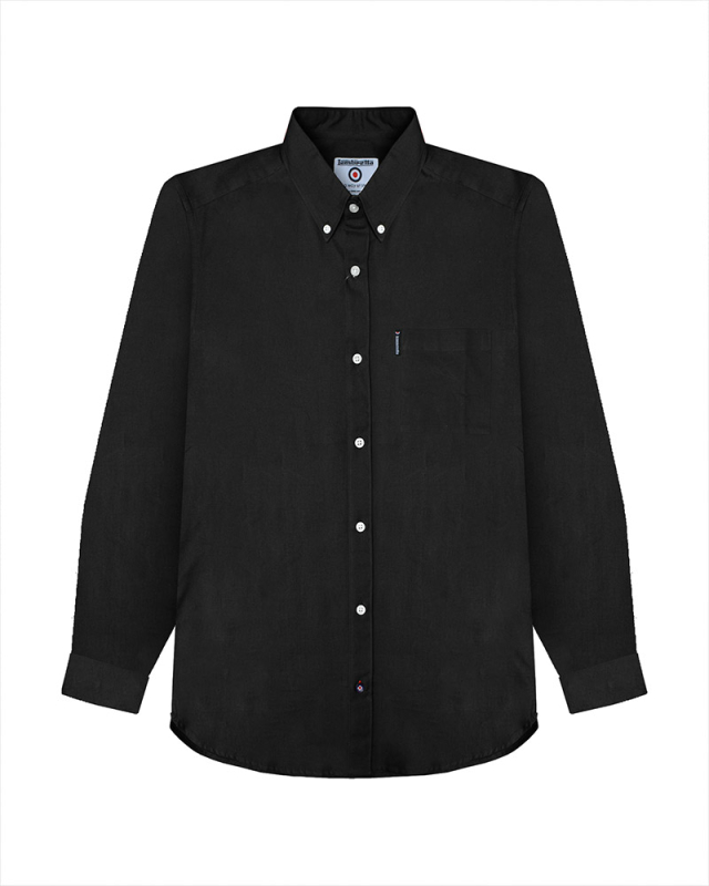 L/S Oxford Shirt Black